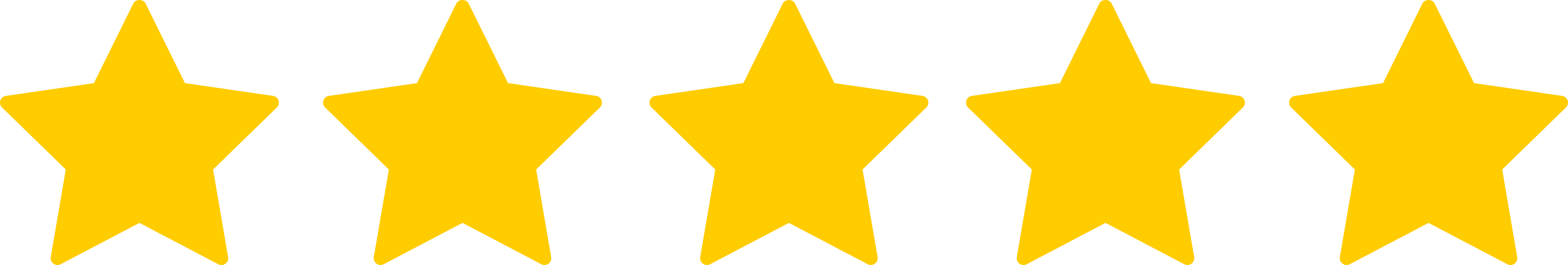Five yellow stars in a horizontal row on a black background, symbolizing a quality level in water damage restoration.